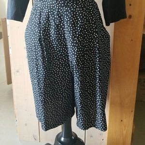 Retro 80's goucho shorts